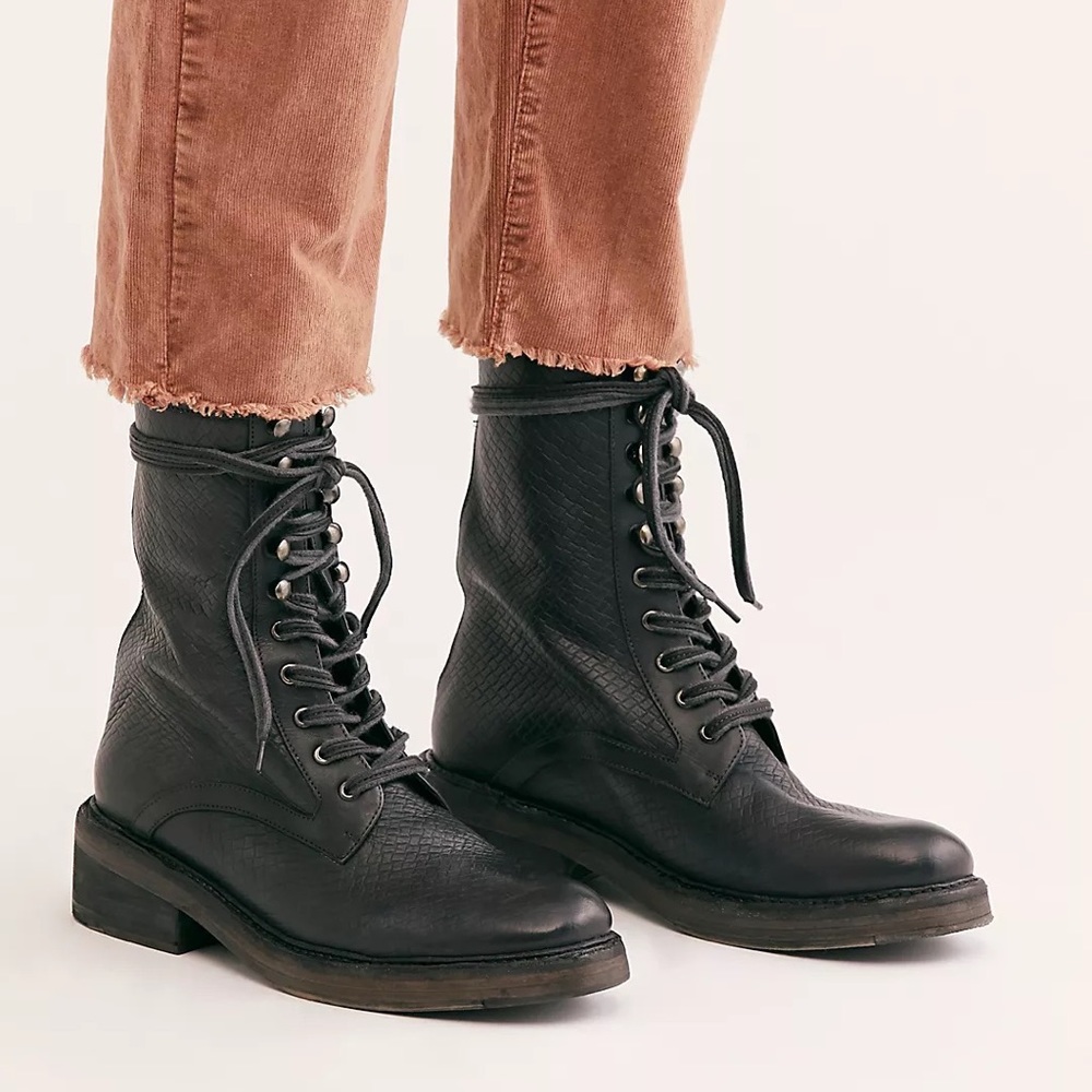 Free Feople Santa Fe Lace-Up Boots